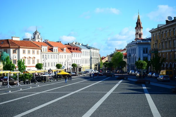 Vilnius Stadt - Hauptstadt Litauens - Leben — Stockfoto