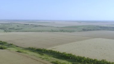 Hava tabiatı güzel tarlalar. Ukrayna