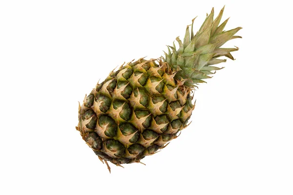 Sluggish Ananas Izolowane Białym Tle — Zdjęcie stockowe
