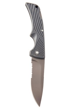 Beyaz bir arka plan üzerinde izole Knive