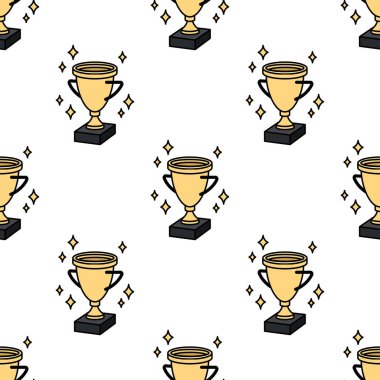 Mezuniyet ödülü, Akademik Mükemmellik Ödülü, Yılın Öğrencisi Ödülü, okul kupası, karalama stili kusursuz seremoni için spor ödülü, eğitim programları tasarımı. Vektör