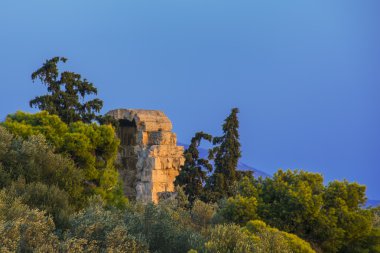 Arche ağaçlar, Herodes Atticus Odeon, Atina, Yunanistan