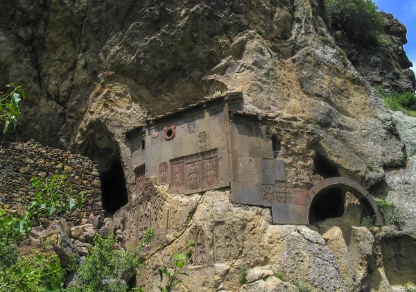 Monastère Geghard, site du patrimoine mondial de l'Unesco, province de Kotayk, Arménie — Photo