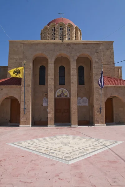 Церковь в городе Кос, Греция — стоковое фото