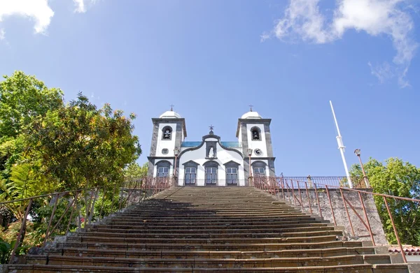 教会ノッサ セニョーラ ド モンテ、マデイラ (ポルトガル) — ストック写真