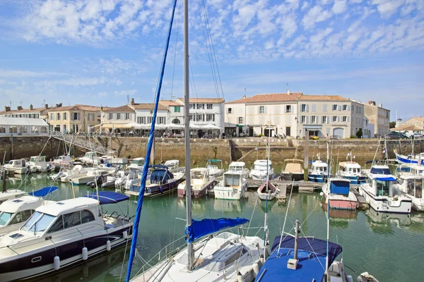 Marina de Saint Martin de Re (La Rochelle, França) ) — Fotografia de Stock