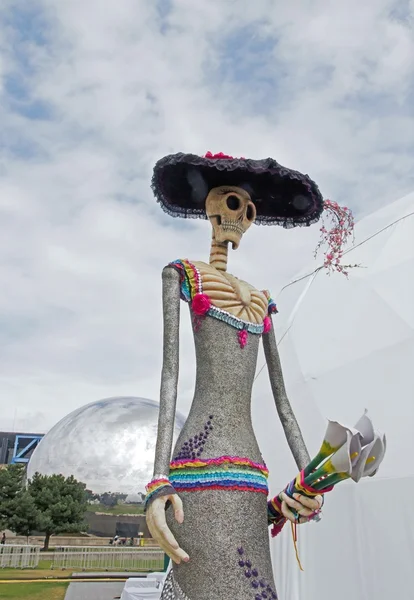 Exhibition and virtual visit on Mexico. Paris, the Parc de la Villette (France). from 4 to 22 July 2015. — Stock Photo, Image