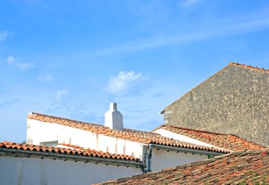 Büyük saat, La Rochelle, deniz (Charente deniz Fransa bir görünümü)