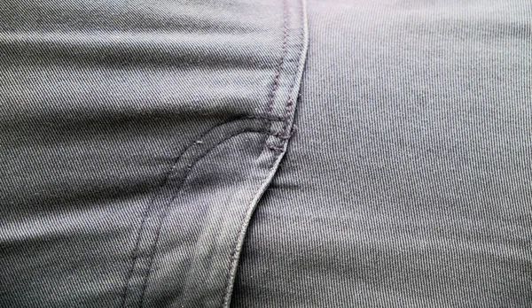 Textur Aus Grauem Denim Oder Jeans — Stockfoto
