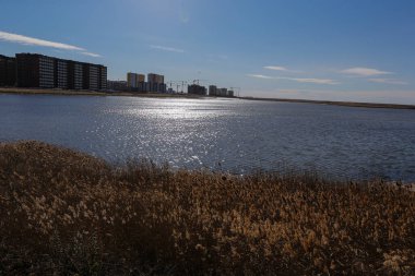 Astana, Kazakistan Cumhuriyeti 'nin başkentidir. Şehir ülkenin kuzeyinde, Ishim Nehri 'nin kıyısında yer almaktadır..