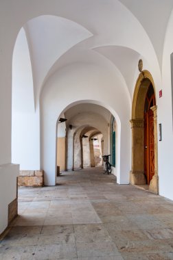 Ortaçağ Galeri giriş, Hradec Kralove, Çek Cumhuriyeti