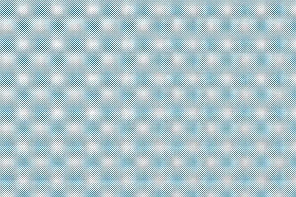 Achtergrond Met Kleine Patten Van Witte Vierkantjes Blauw Met Illusie — Stockfoto