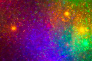 Yeşil, mor, kırmızı, turuncu ve sarı desenli çok renkli arkaplan