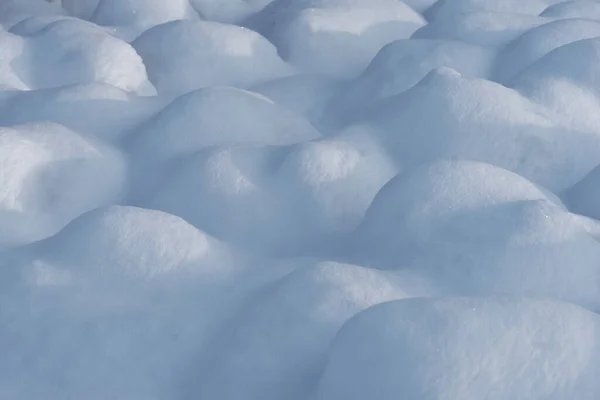 Hintergrund Mit Glatter Schneeoberfläche — Stockfoto