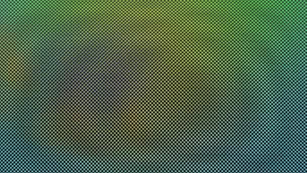 チェッカーパターンの後ろに動く色のシームレスな錯覚 — ストック動画