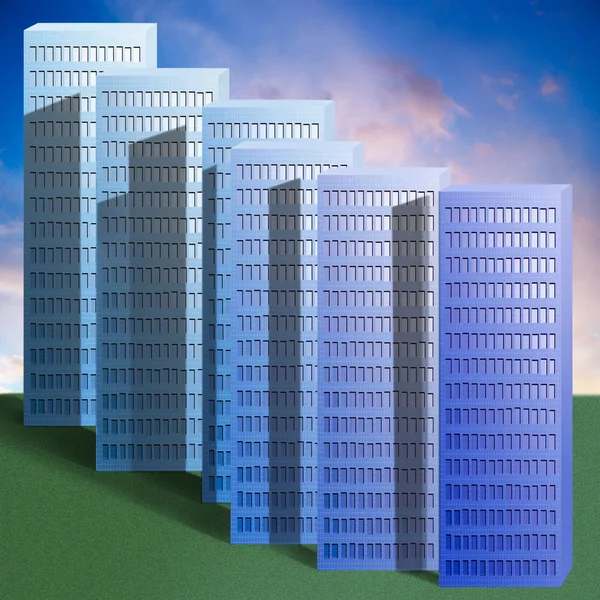 Blocks of flats — Stock Photo, Image