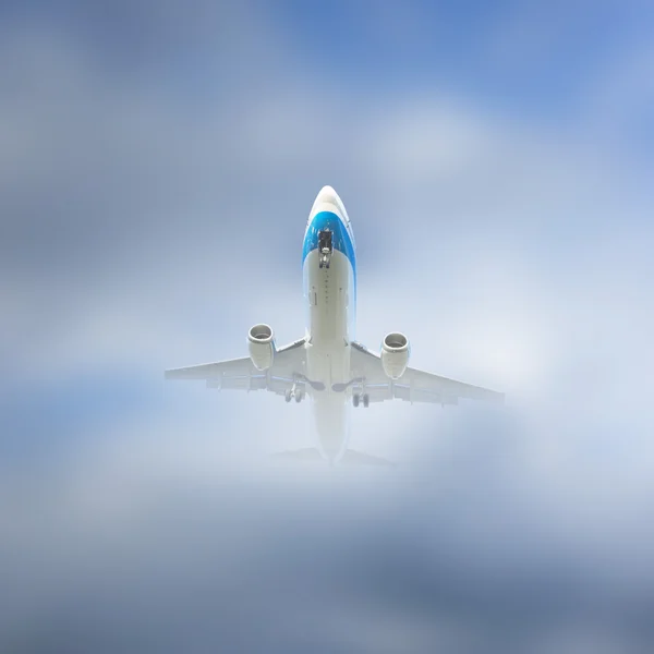 離陸した航空機 — ストック写真