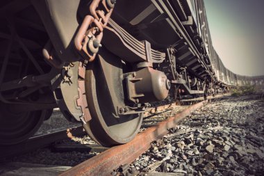 Vintage tren tekerlek