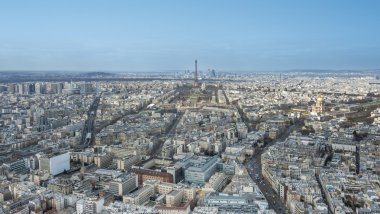 Paris 'in panoramik manzarası