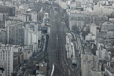 Gare Montparnasse tren sistemi
