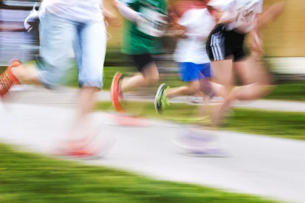 Running competition — Stock Photo, Image