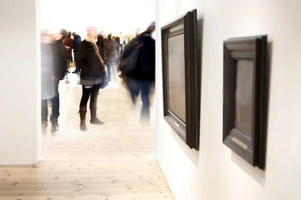 Paintings in museum — Stock Photo, Image