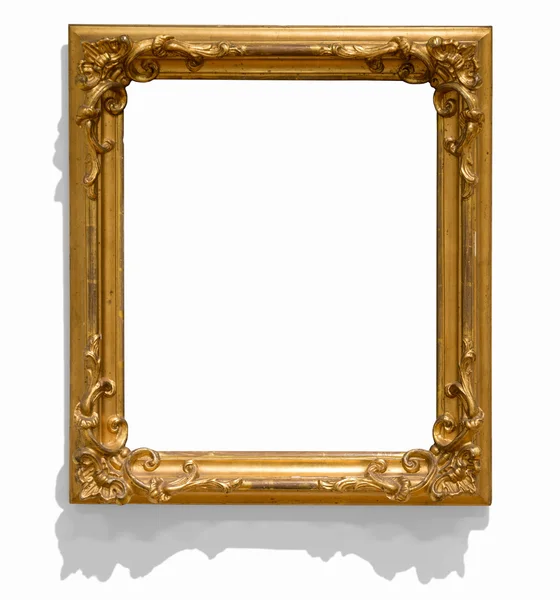Antik goldener Rahmen — Stockfoto