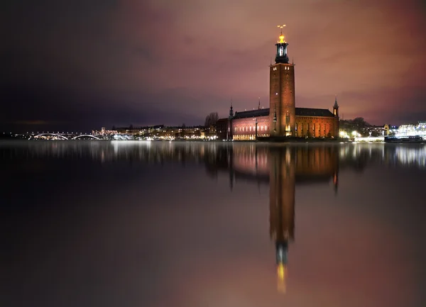 Stockholmer Rathaus — Stockfoto