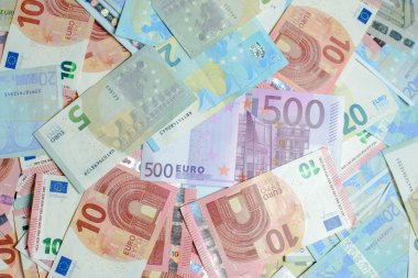 Avrupa para birimi para euro banknot 