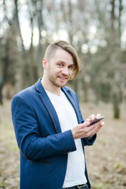 Mutlu adam Park mobil ile