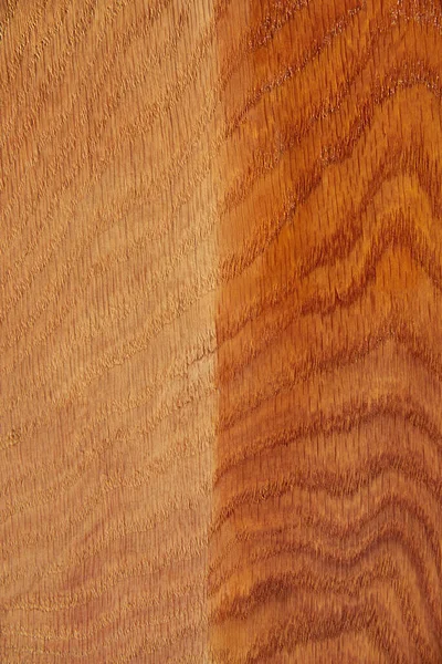 Oak Board Half Varnished Texture Close — Stock Photo, Image