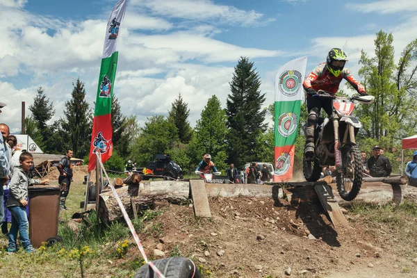 Bansko Bulgaristan Mayıs 2021 Dağ Sert Enduro Bansko 2021 — Stok fotoğraf