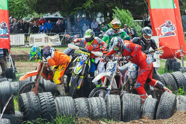 Bansko Bulgaristan Mayıs 2021 Dağ Sert Enduro Bansko 2021 — Stok fotoğraf