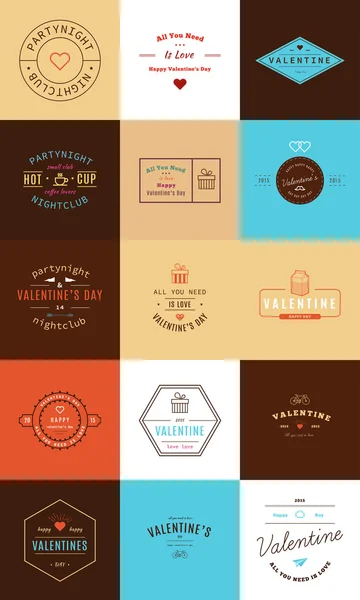 Retro Vintage insignes — Stockvector