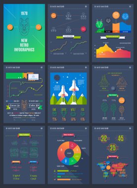 modern infographics çizimler