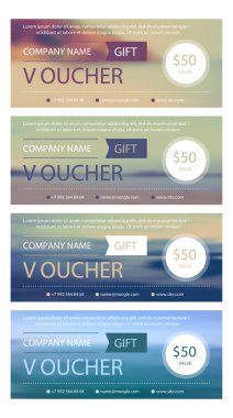 Hediye çeki şablonu