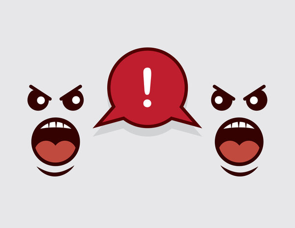 Arguing Faces Exclamation