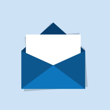 Envelope Blank Letter Icon clipart