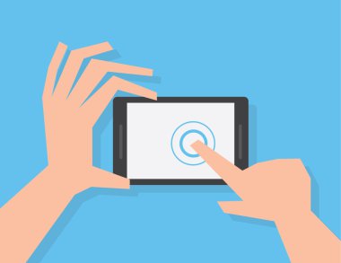 Telefon parmak değmek