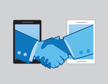 Telefonları el sıkışma