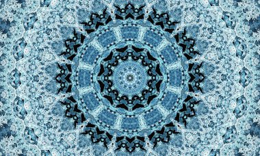 Süslü, yuvarlak dantel, paketleme, yapıştırma kitabı, hediye paketi, kitaplar, kitapçıklar, albümler için Kaledoskop deseni.