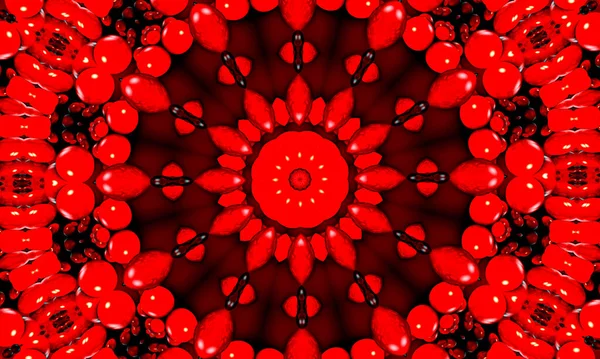 Kaleidoscope Background Abstract Fractal Shapes Beautiful Satanic Kaleidoscope Texture Fantasy — Stock Photo, Image