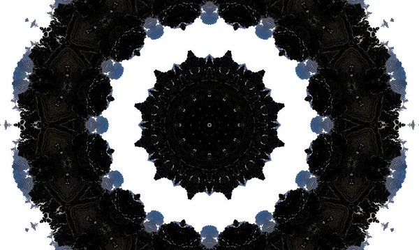 Geometric Necromantic Pattern Mandala Art Kaleidoscope Summon Spirits Shape Hexagons — Stock Photo, Image