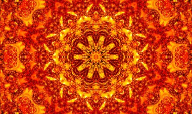 Diwali Mandalas deseni. Meditasyon, yoga, rahatlama, müzik videoları, trans performansı, geleneksel Hindu ve Budist etkinlikleri için şablon