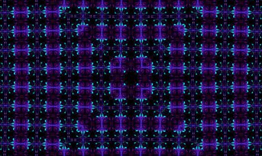 Açık mavi teknoloji arka planı yüksek teknolojili dijital veri bağlantı sistemi ve bilgisayar elektronik desing. Tekno kaleydoskop