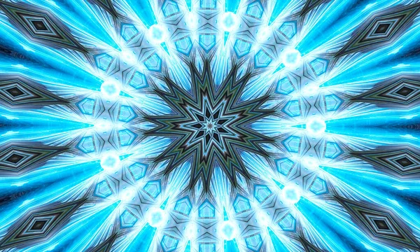 Sixth Sense Psychic Medium Kaleidoscope Abstract Background Kaleidoscopic Forms Trance — Stock Photo, Image