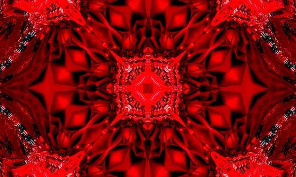 Rotes Kreuz Kaleidoskop Darstellung Des Roten Kreuzes Auf Rotem Hintergrund Stockbild
