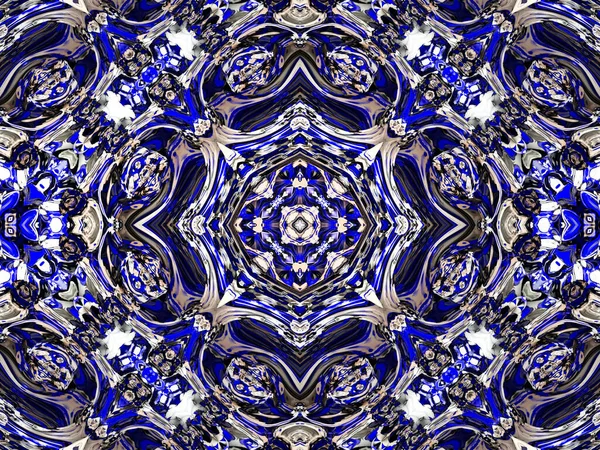 flower gzhel deco round mandala design decorative elements indigo, blue line and white area for coloring. shadow around of mandala and color background. arab, islam, indian, chinese yoga illustration.