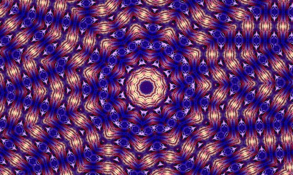 Lila Csillag Kaleidoszkóp Háttér Gyönyörű Multikolor Kaleidoszkóp Textúra Egyedi Kaleidoszkóp — Stock Fotó