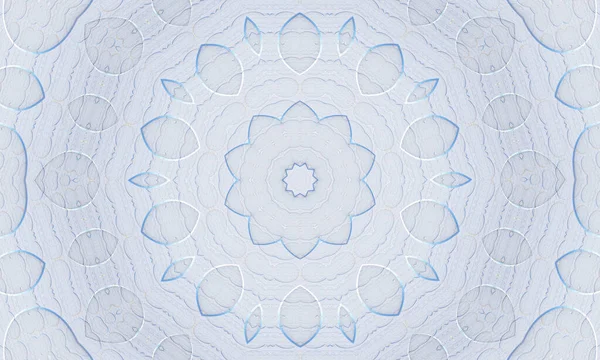 Nahtloses Mosaik Monochromes Blatt Kaleidoskop Graue Batikkarte Vorhanden Monochromes Kaleidoskop Stockbild